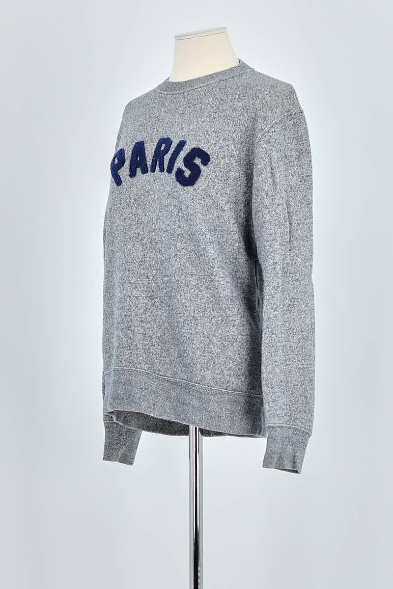 Pull Sandro Gris en Coton
