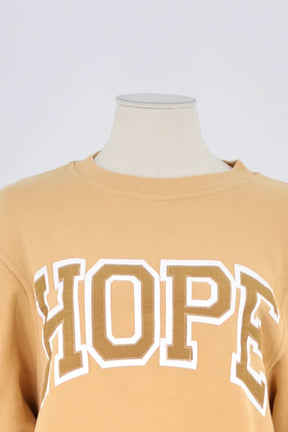 Pull Sandro Jaune en Coton