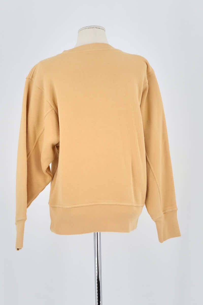 Pull Sandro Jaune en Coton