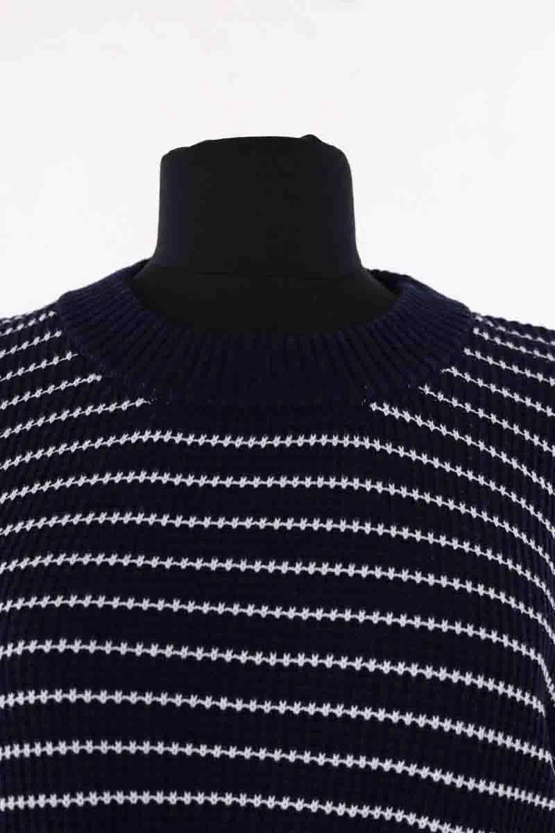 Pull Sandro Marine en Coton