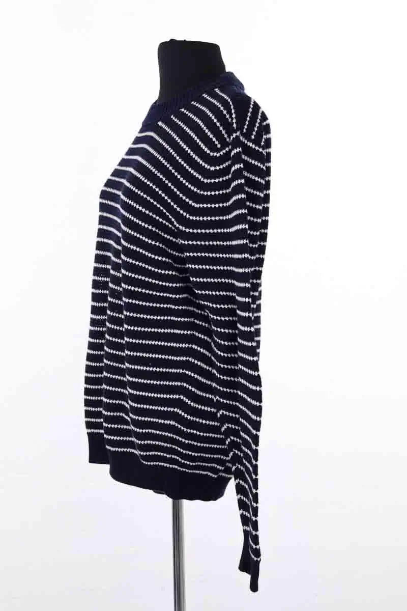 Pull Sandro Marine en Coton