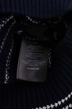 Pull Sandro Marine en Coton