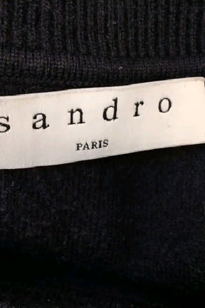 Pull Sandro Marine en Viscose