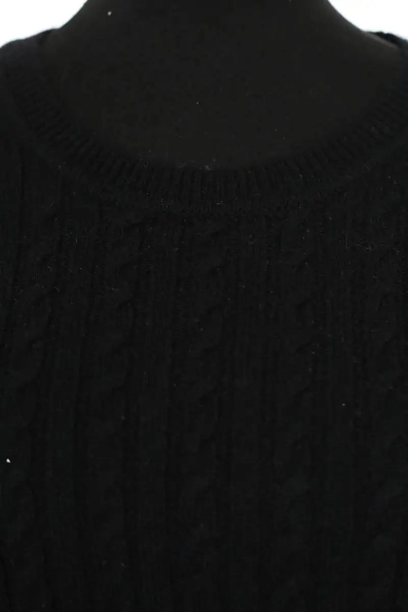 Pull Sandro Molly Noir en Laine