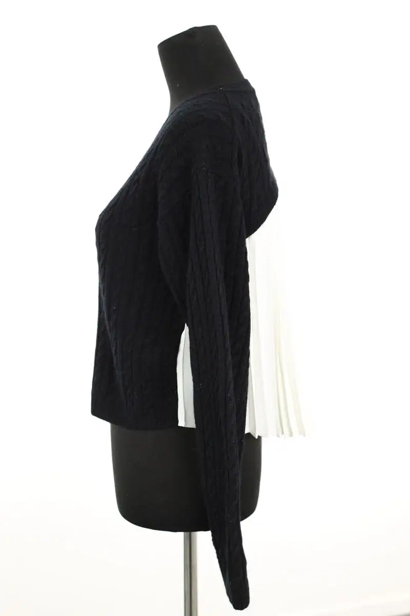 Pull Sandro Molly Noir en Laine