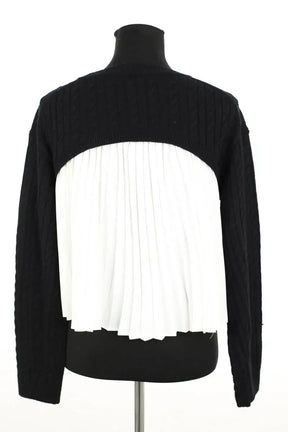 Pull Sandro Molly Noir en Laine