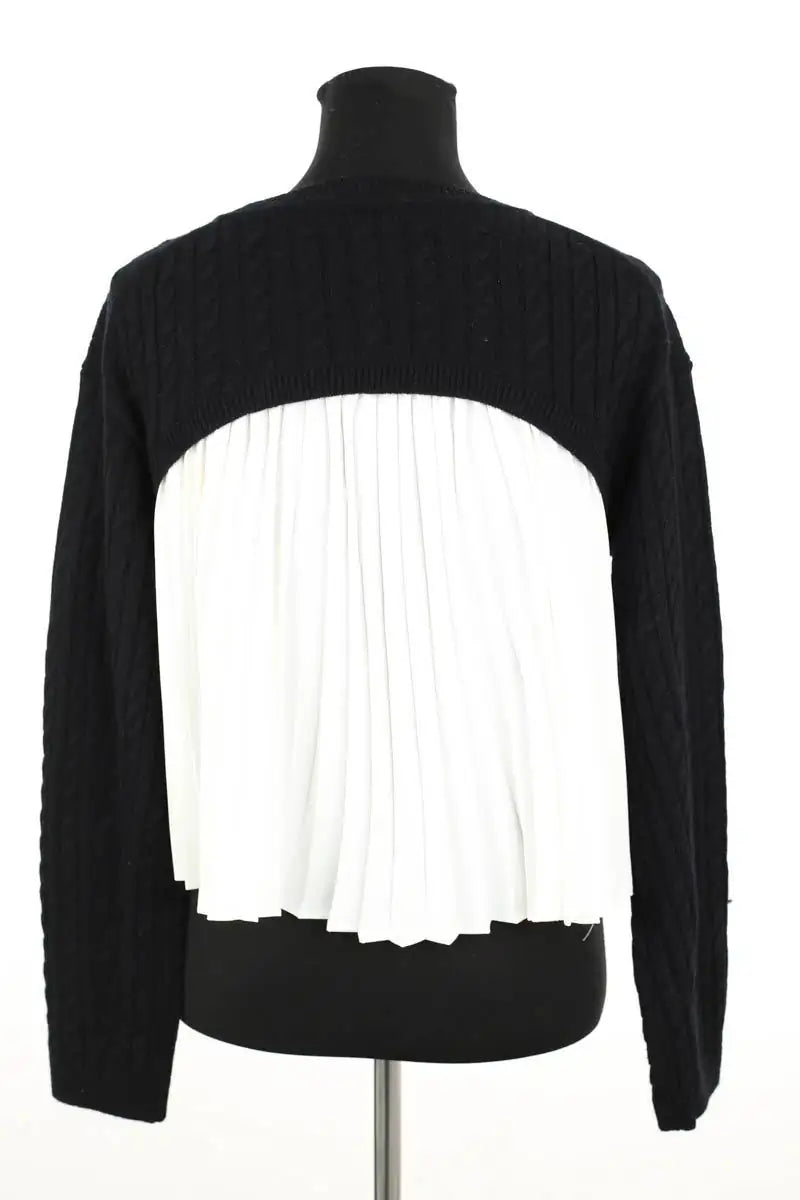 Pull Sandro Molly Noir en Laine