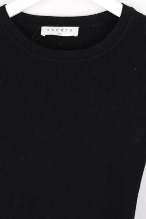 Pull Sandro Noir en Coton