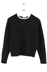 Pull Sandro Noir en Laine, taille S - Seconde Main