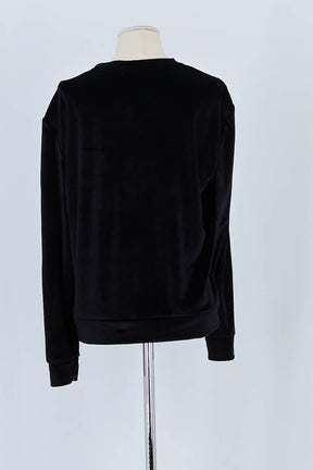 Pull Sandro Noir en Polyester
