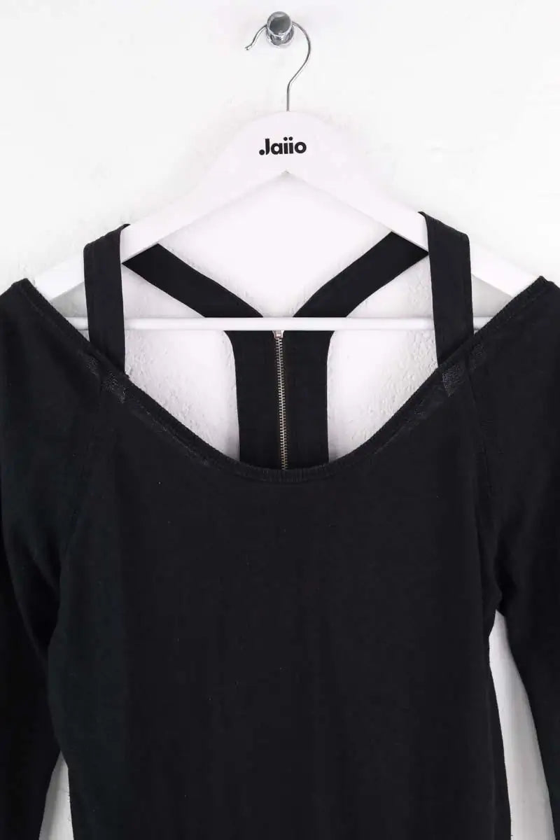 Pull Sandro Noir en Soie
