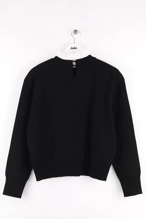 Pull Sandro Noir en Synthétique