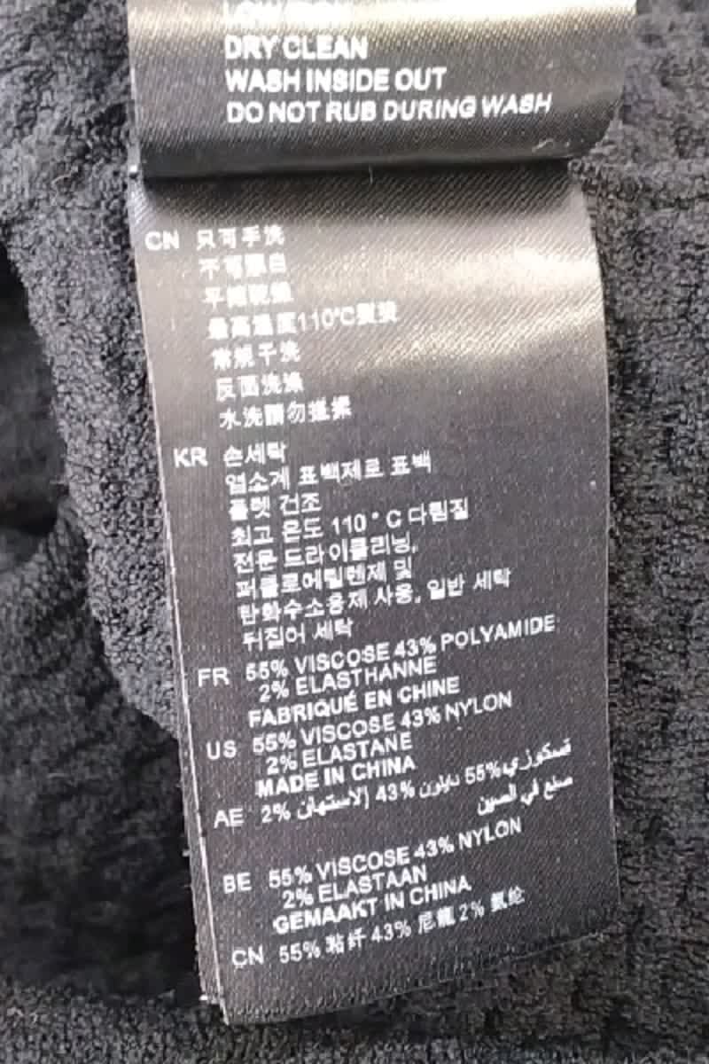 Pull Sandro Noir en Viscose