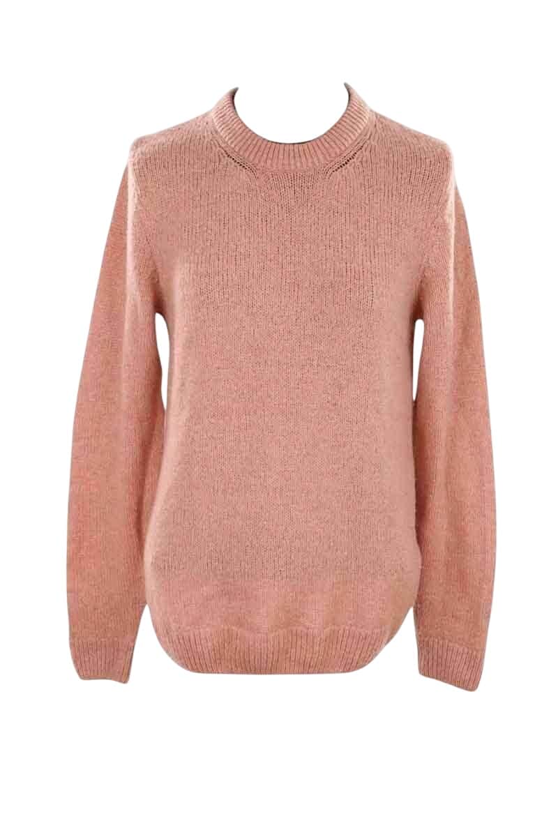 Pull Sandro Rose en Laine, taille S - Seconde Main