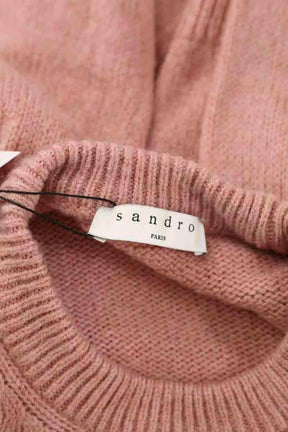 Pull Sandro Rose en Laine