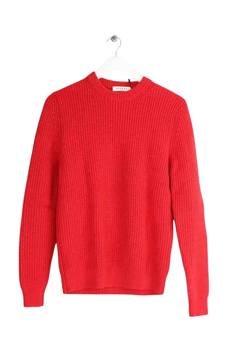 Pull Sandro Rouge en Laine, taille S - Seconde Main
