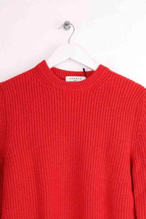 Pull Sandro Rouge en Laine