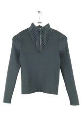 Pull Sandro Vert en Viscose, taille L - Seconde Main