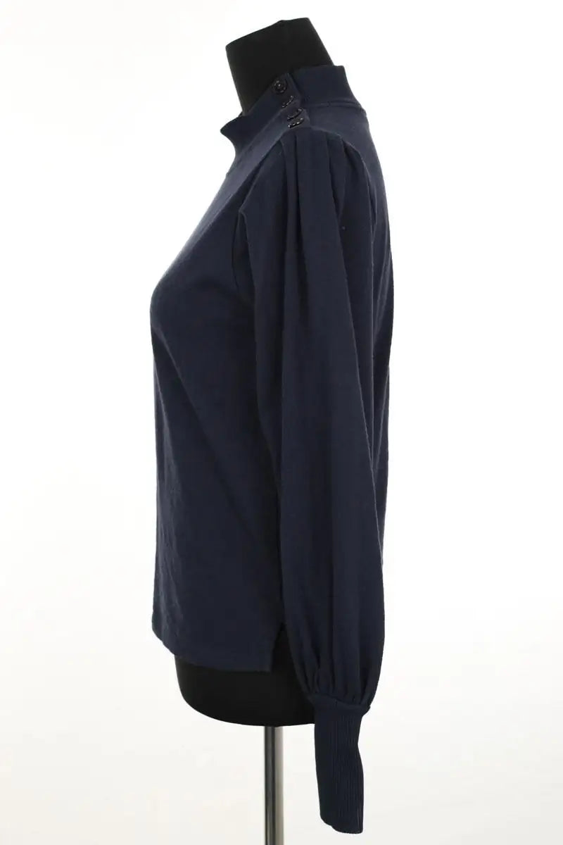 Pull Sessun Bleu en Coton