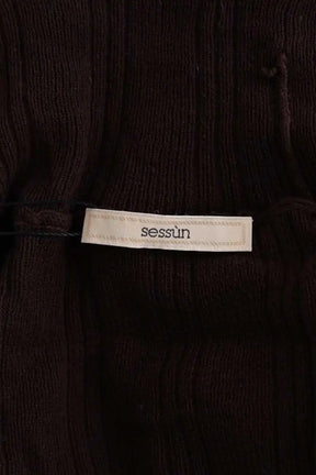 Pull Sessun Norte Marron en Coton