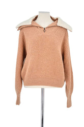 Pull Sessun Rose en Polyamide, taille S - Seconde Main