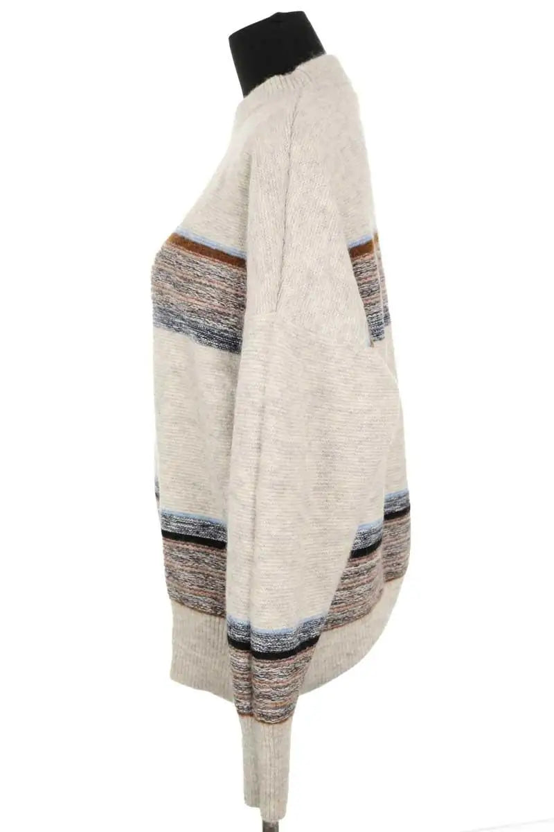 Pull Sessun Seldovia Gris en Laine