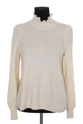 Pull Sézane Beige en Cachemire, taille M - Seconde Main