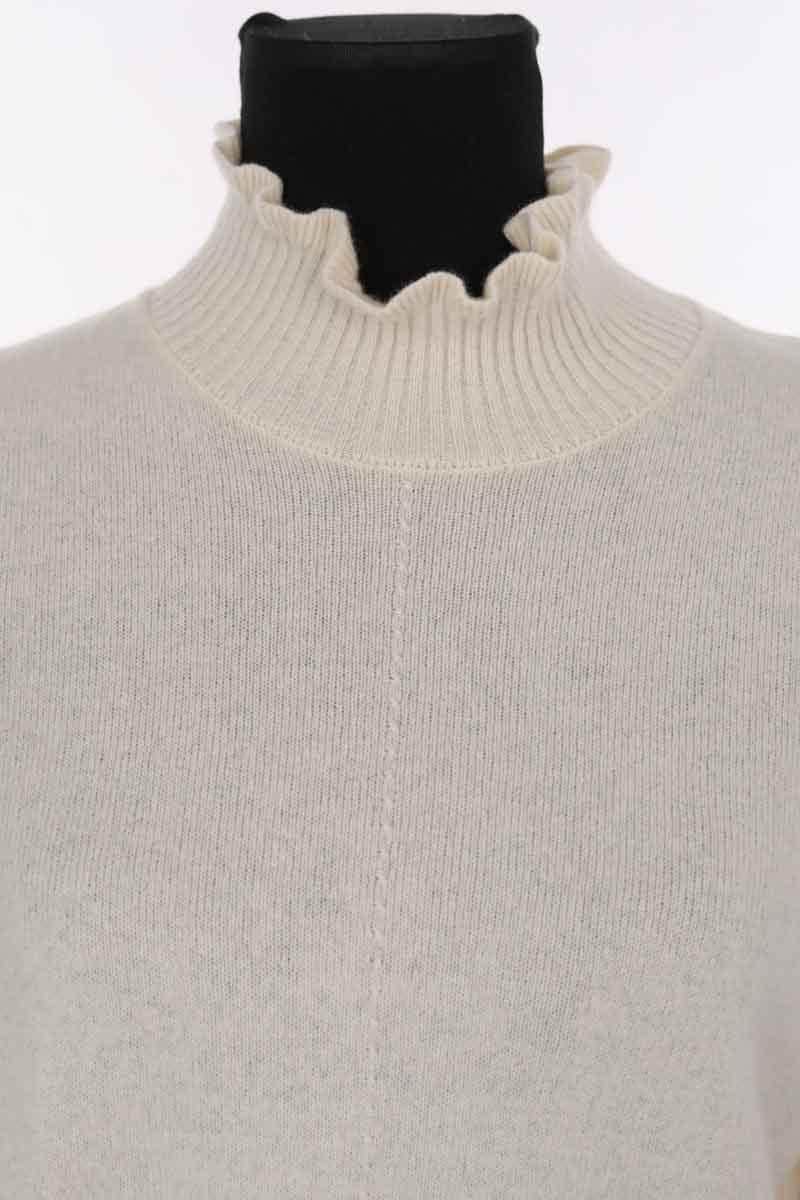 Pull Sézane Beige en Cachemire