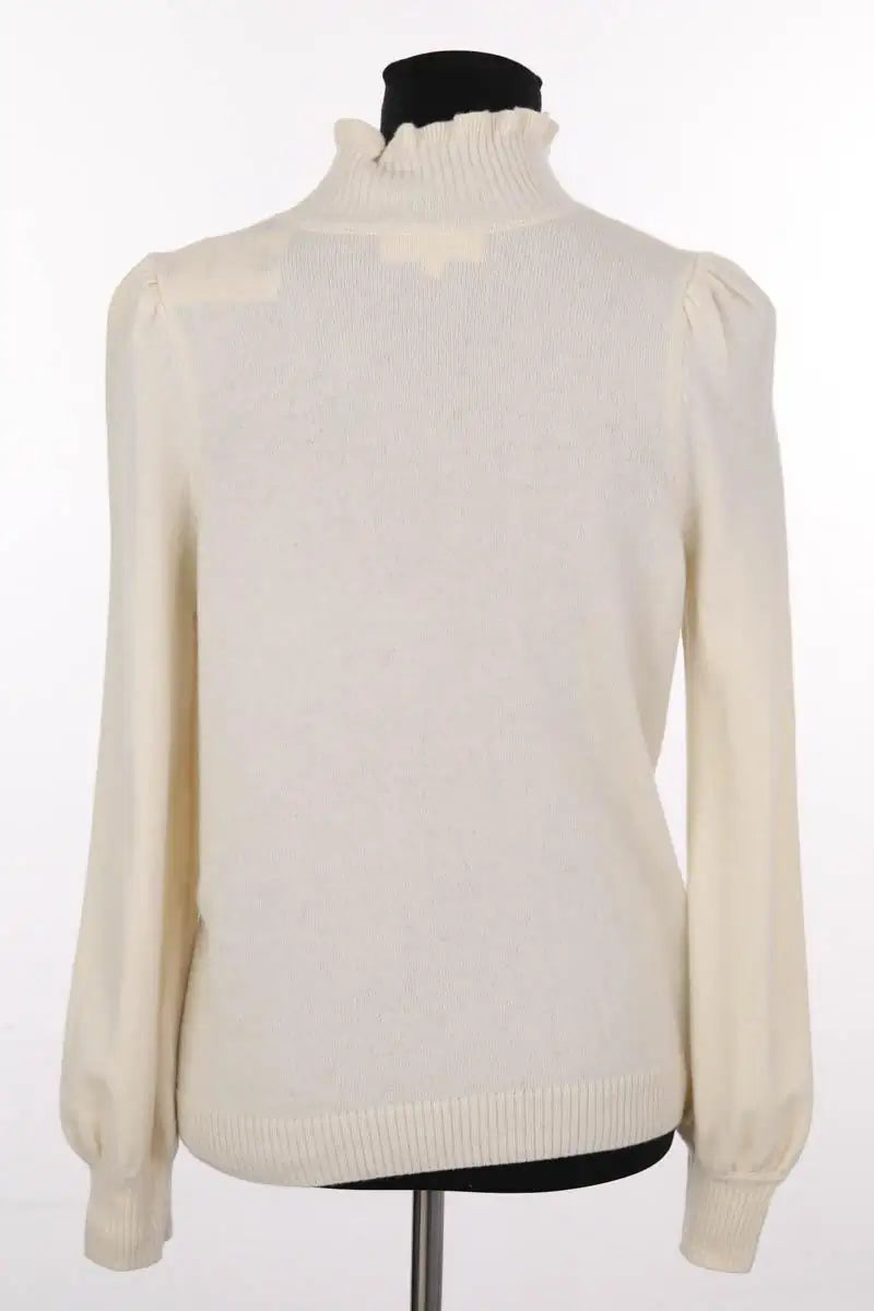 Pull Sézane Beige en Cachemire