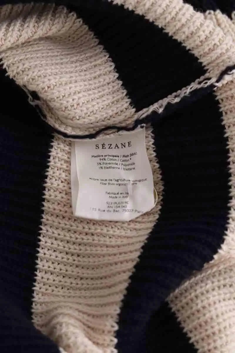 Pull Sézane Beige en Coton