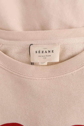 Pull Sézane Beige en Coton