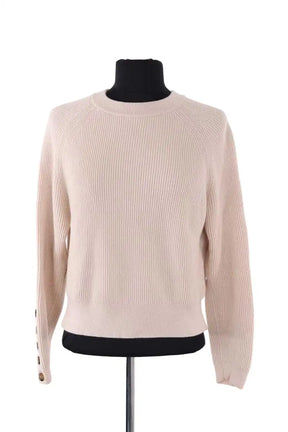 Pull Sézane Beige en Laine, taille M - Seconde Main