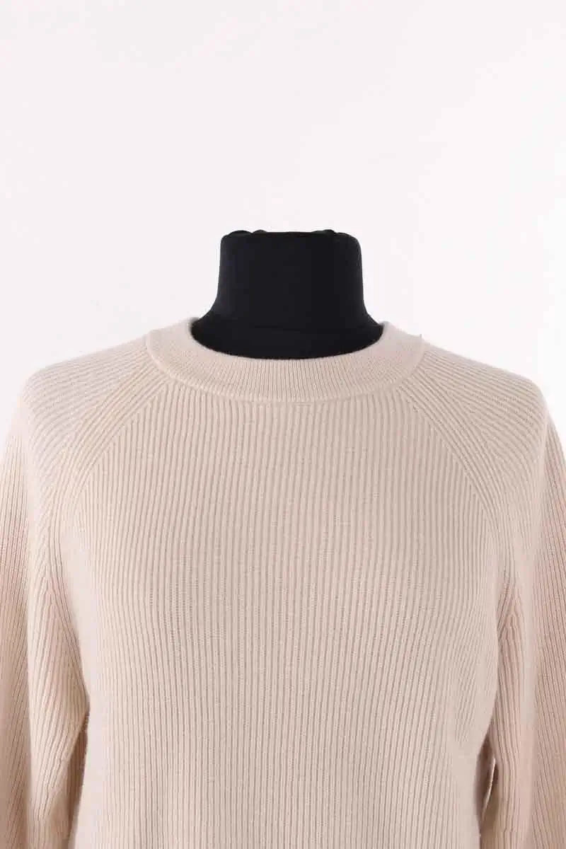 Pull Sézane Beige en Laine