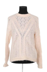 Pull Sézane Beige en Laine, taille S - Seconde Main