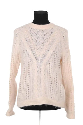 Pull Sézane Beige en Laine, taille S - Seconde Main