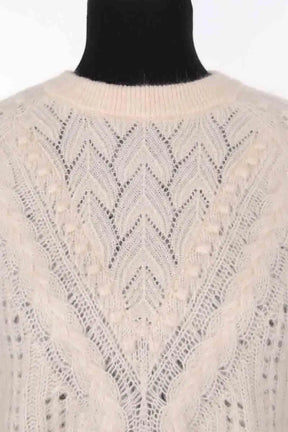 Pull Sézane Beige en Laine