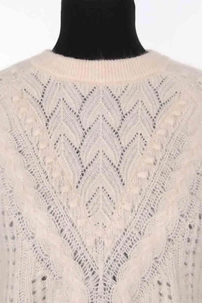 Pull Sézane Beige en Laine