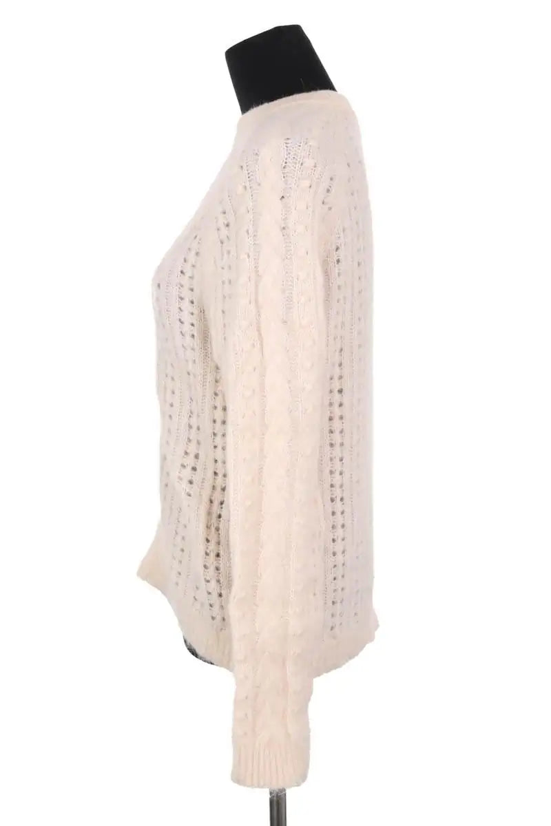 Pull Sézane Beige en Laine
