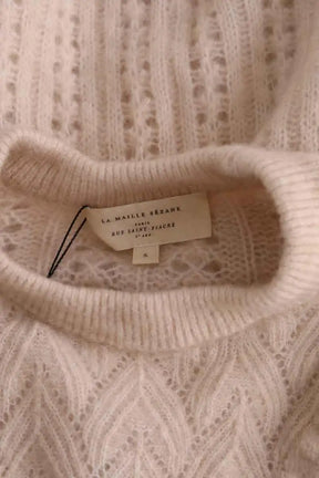 Pull Sézane Beige en Laine