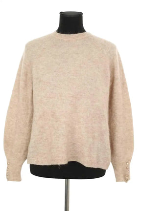 Pull Sézane Beige en Laine, taille S - Seconde Main