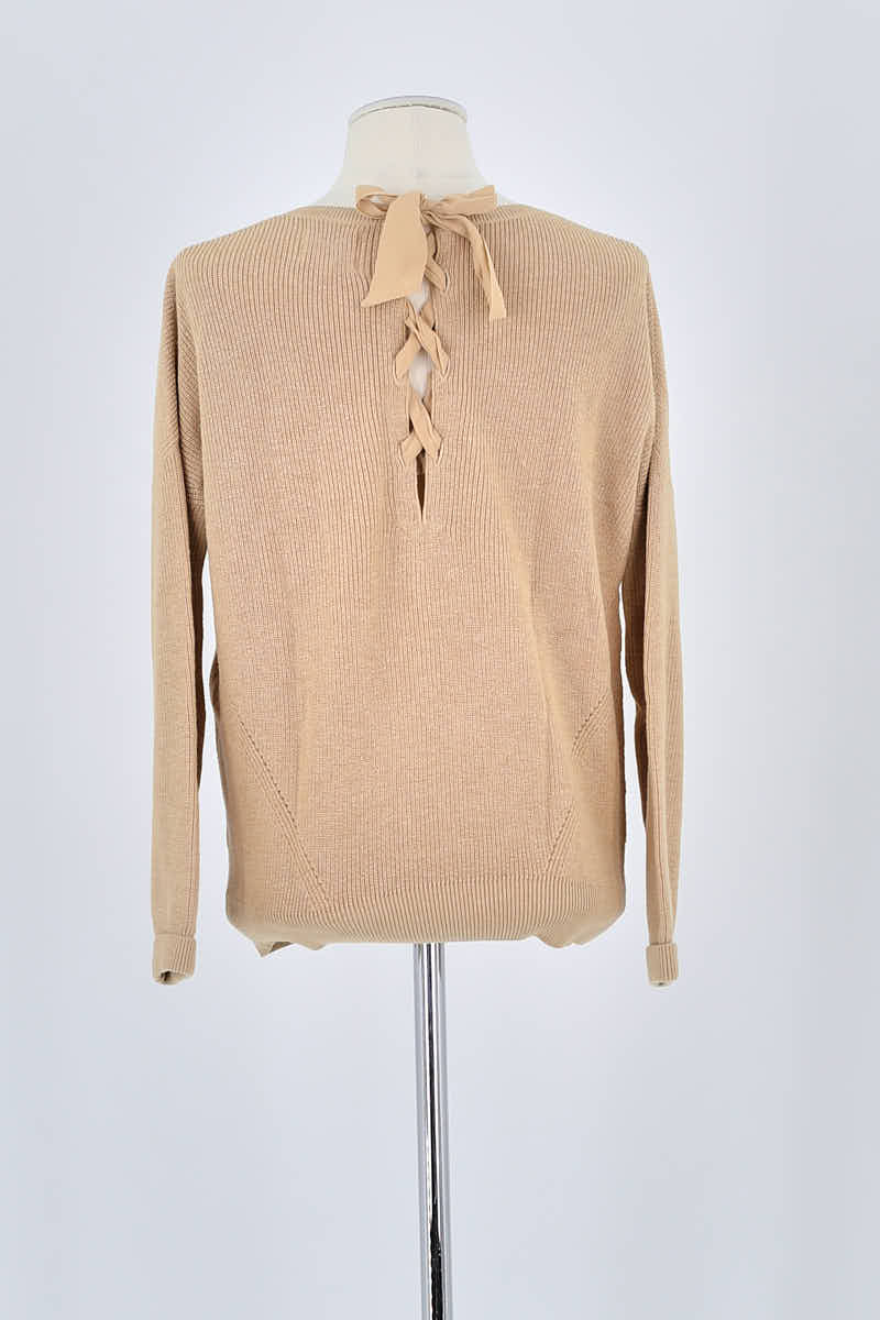 Pull Sézane Beige en Laine