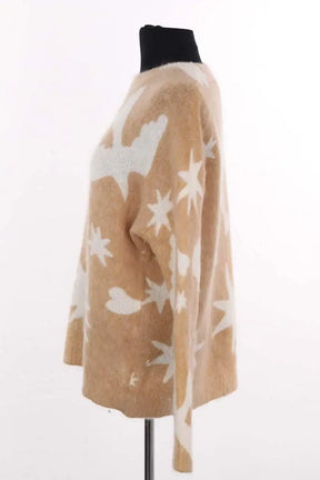 Pull Sézane Beige en Synthétique
