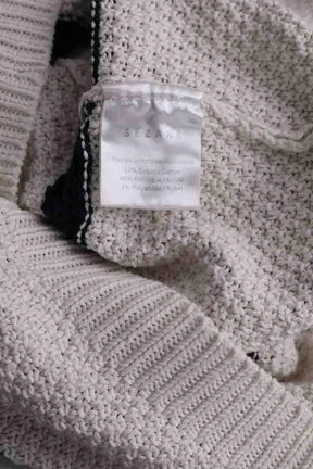 Pull Sézane Blanc en Coton