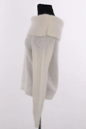 Pull Sézane Blanc en Laine