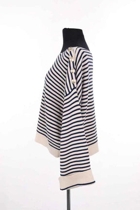 Pull Sézane Bleu en Coton