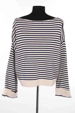 Pull Sézane Bleu en Coton
