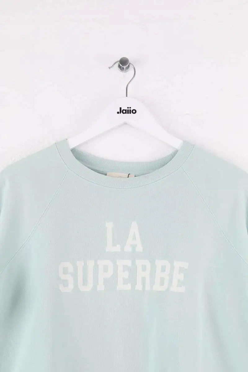 Pull Sézane Bleu en Coton