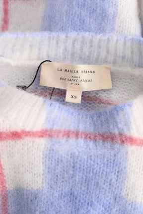 Pull Sézane Bleu en Synthétique