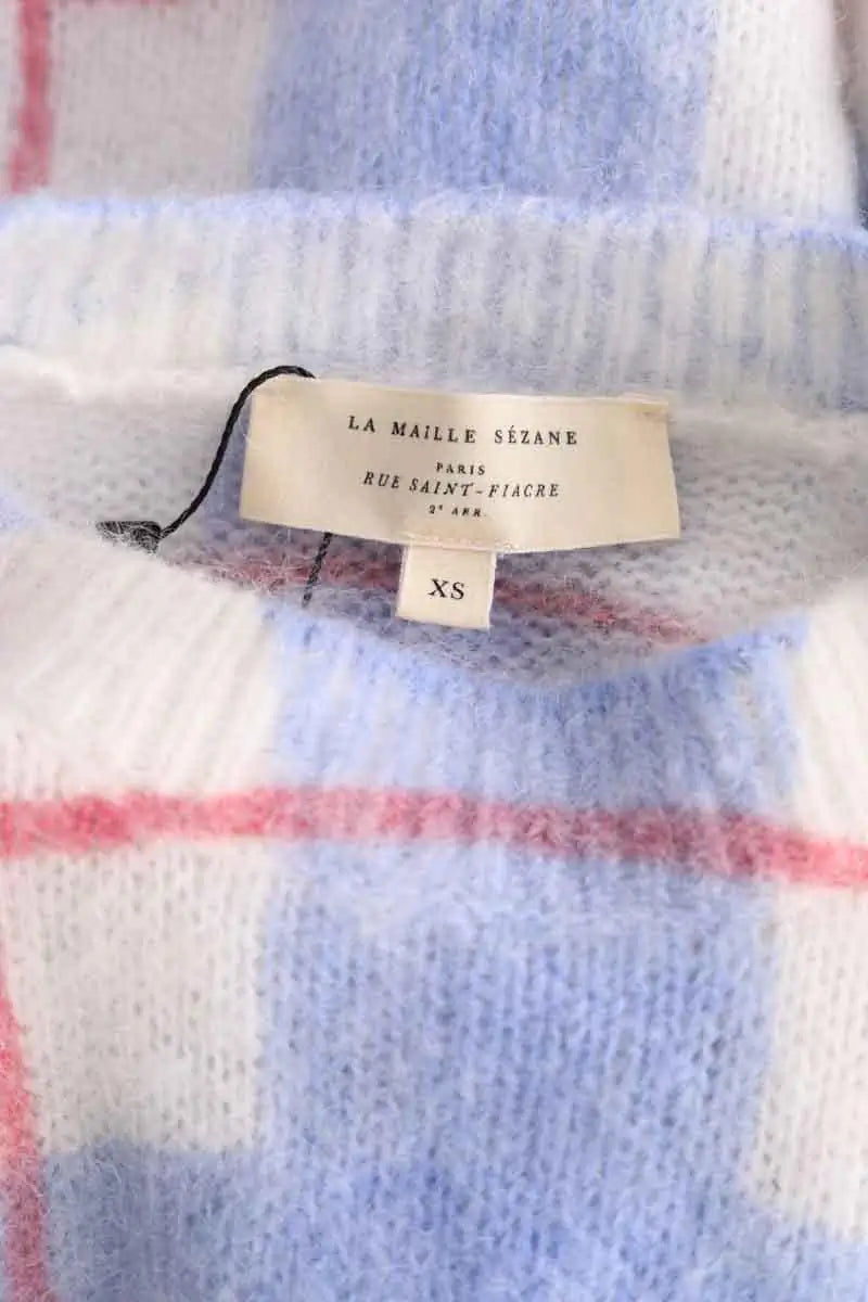 Pull Sézane Bleu en Synthétique