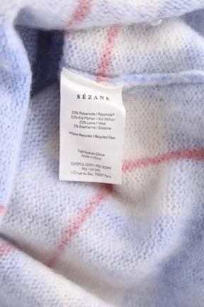 Pull Sézane Bleu en Synthétique